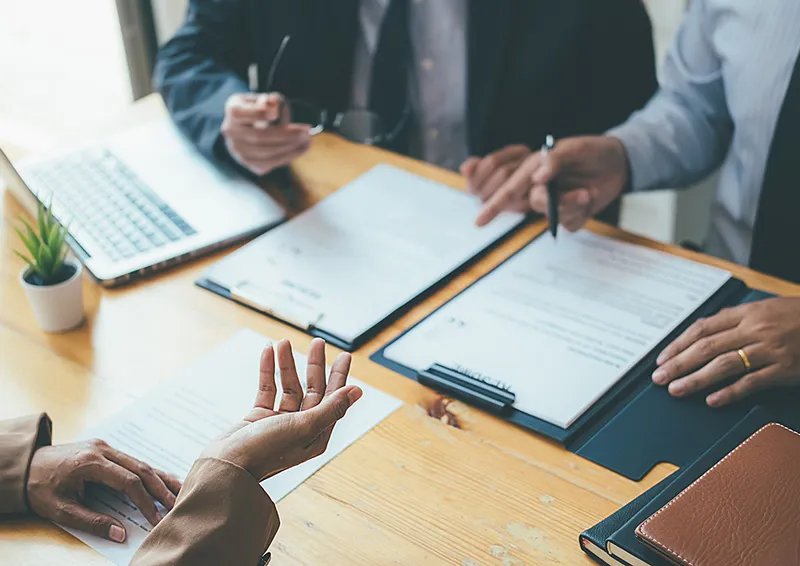 助成金申請の様子1